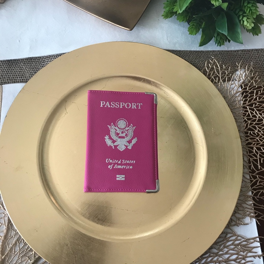 Restocked Pink Passport holders